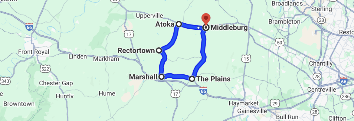 The Middleburg To The Plains Loop